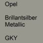 Preview: Opel, Brillantsilber Metallic, GKY.